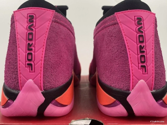 14 (W) Jordan Retro Low Pink Shocking DH4121-600 0911